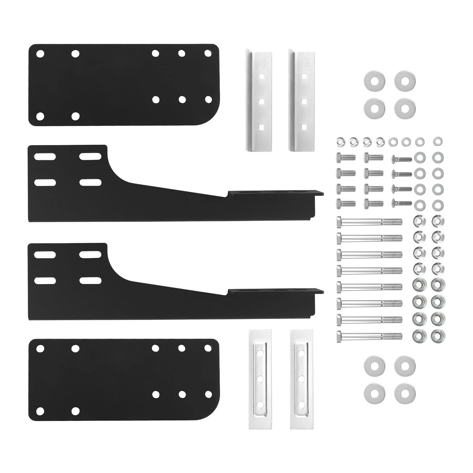 Rear Step Running Board Brackets Kit for Mercedes-Benz Sprinter 1500 2500 (2007–UP)