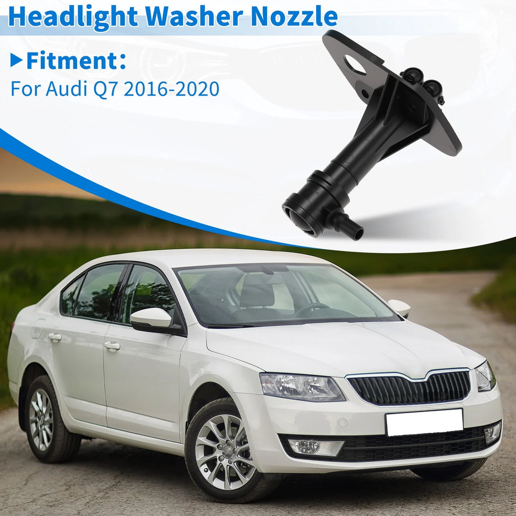 Left Headlight Washer Nozzle for Audi Q7 (2016–2020) 4M0955101A