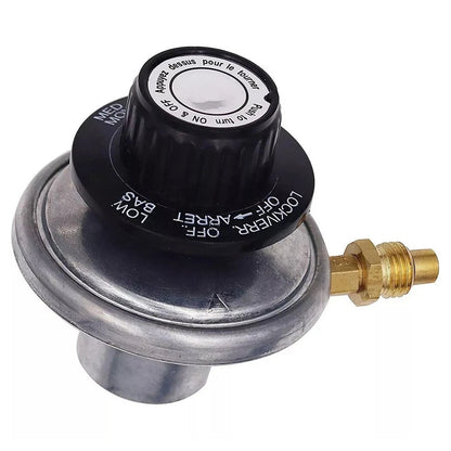 Adjustable Propane Tank Regulator for Safe Grilling and Cooking