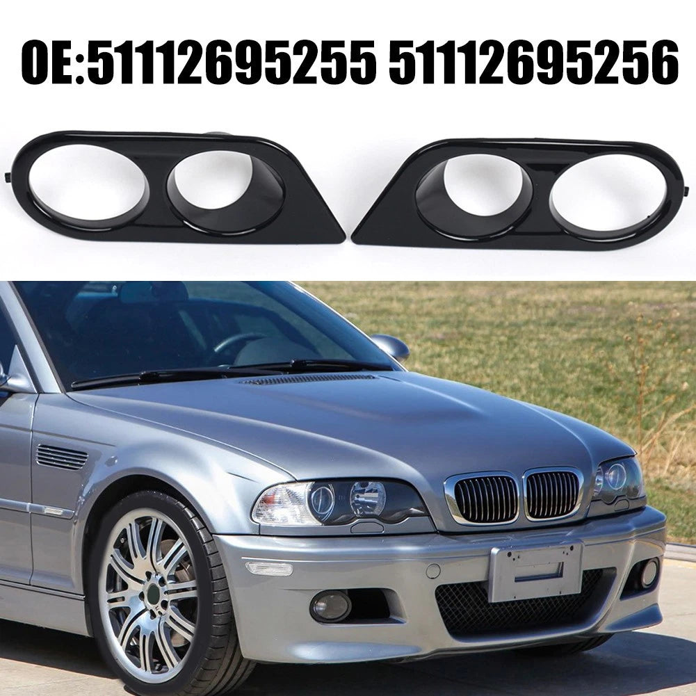 Fog Light Frames for BMW M3 E46 (2001–2006)