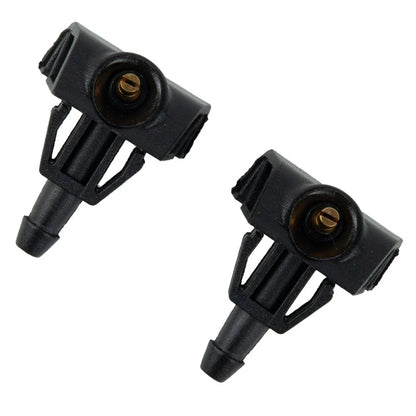 Nozzles Windshield Washer 2pcs/set Auto Accessories Plastic