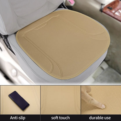 Bottom Seat Pad Cover for Universal Car SUV Truck (1 Pcs) - Khaki Polyester