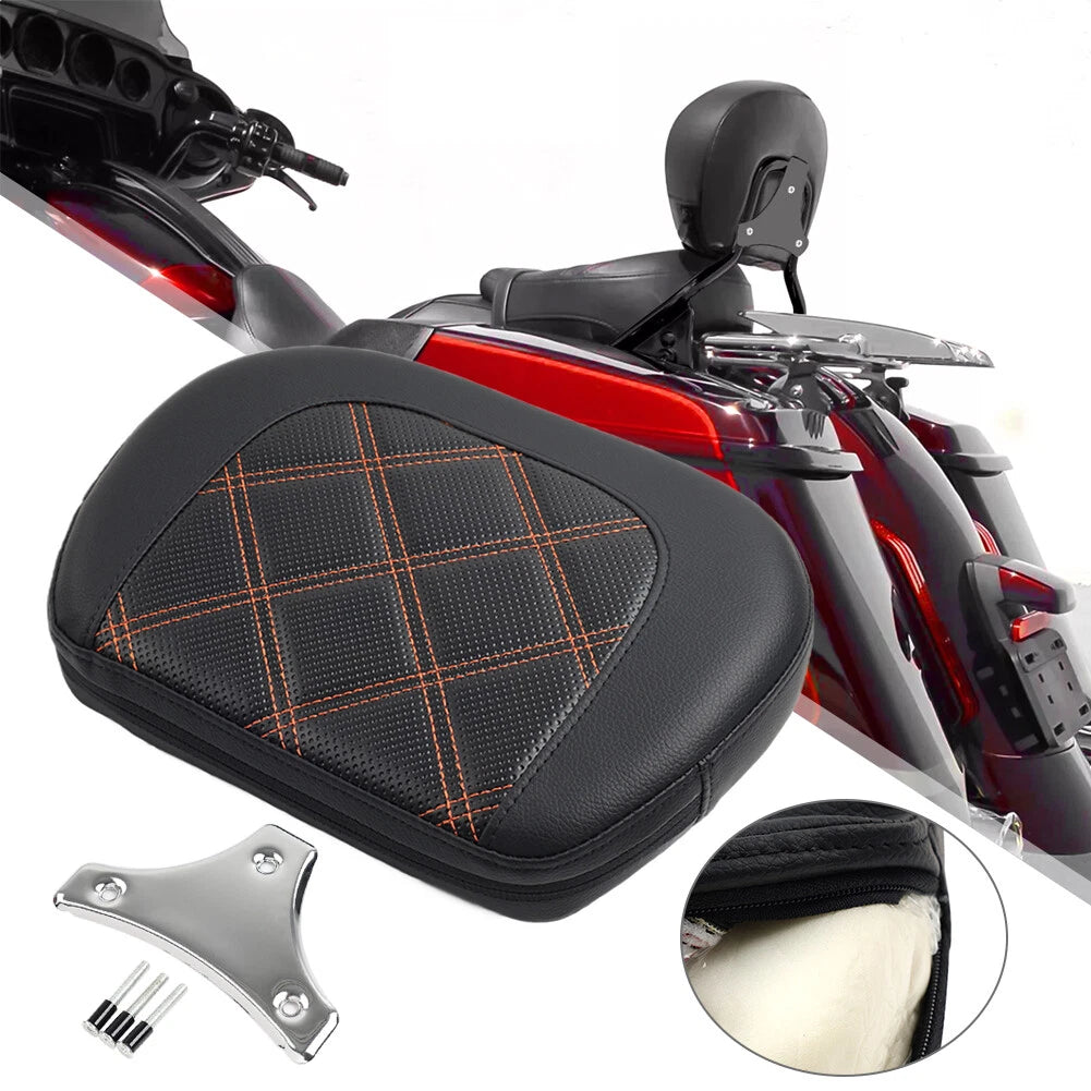 Sissy Bar Backrest Pad Bracket for Harley Street Glide (2014–2023)