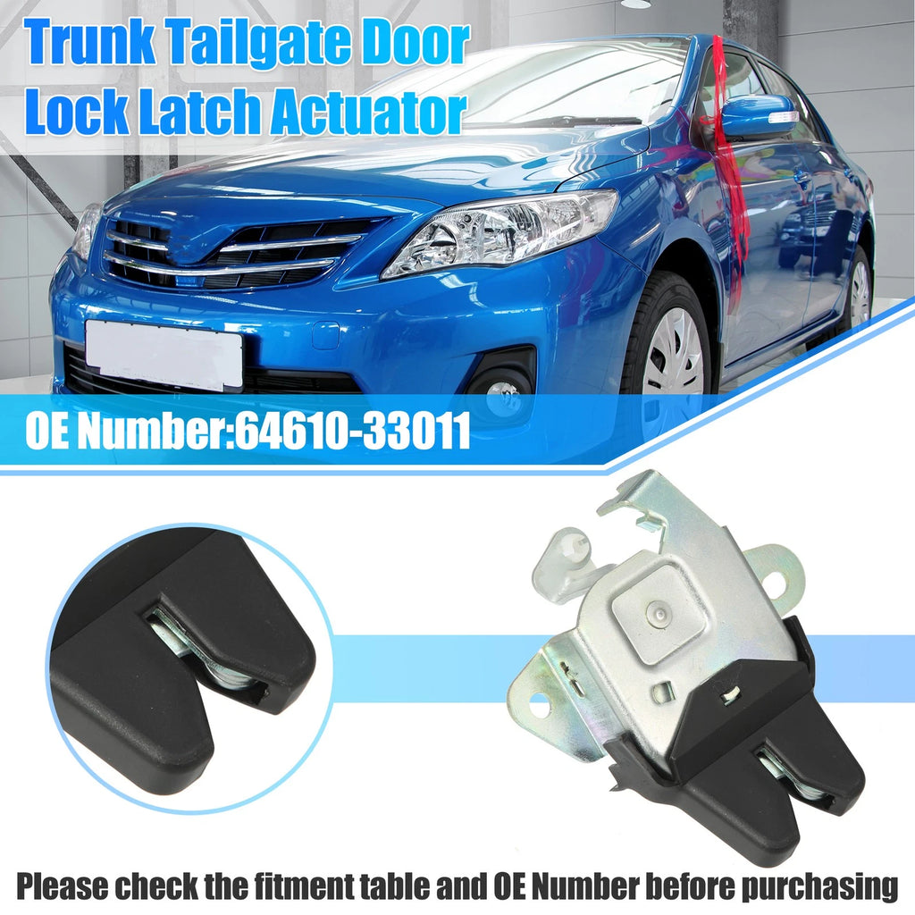 Tailgate Latch Actuator Replacement for Toyota Camry (1992–1996)