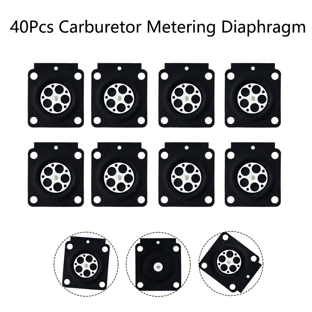 40Pc Carburetor Metering Diaphragm for ZAMA RB-99 RB-100 C1Q Series
