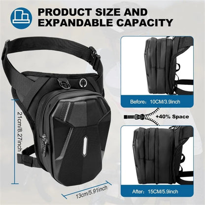 Leg Bag for Motorcycle (21×15×15cm)
