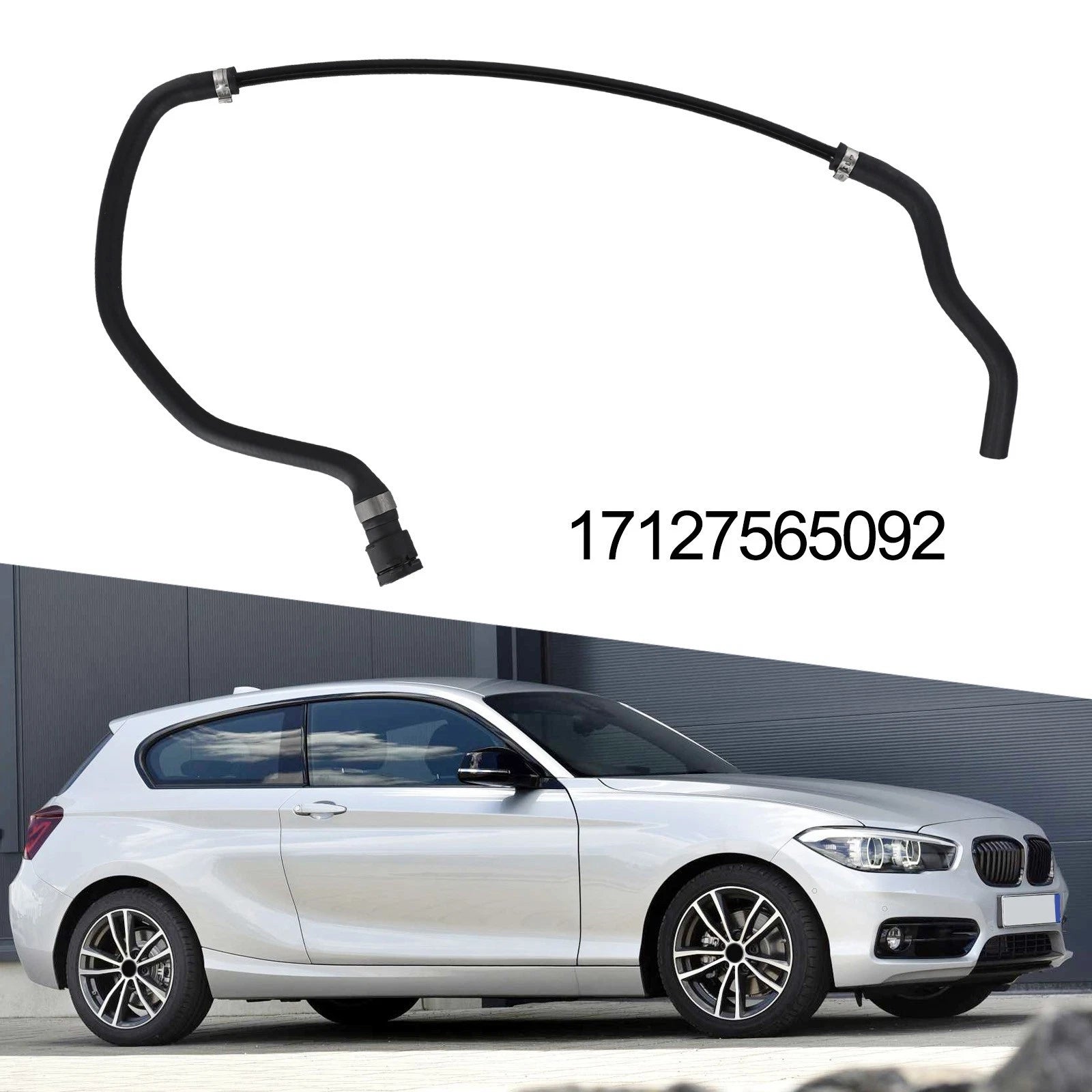 Radiator Coolant Water Pipe Hose for BMW E81 E84 (2007–2014)