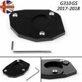 CNC Kickstand Side Plate Extension Pad for BMW G310GS (2017–2018)