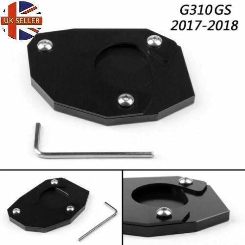 CNC Kickstand Side Plate Extension Pad for BMW G310GS (2017–2018)