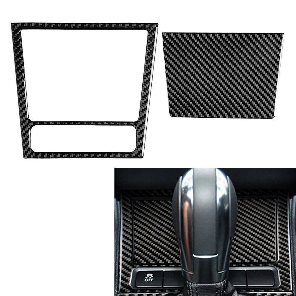 Carbon Fiber Interior Ashtray Panel Trim for VW Golf 6 MK6 Scirocco (2009–2013)