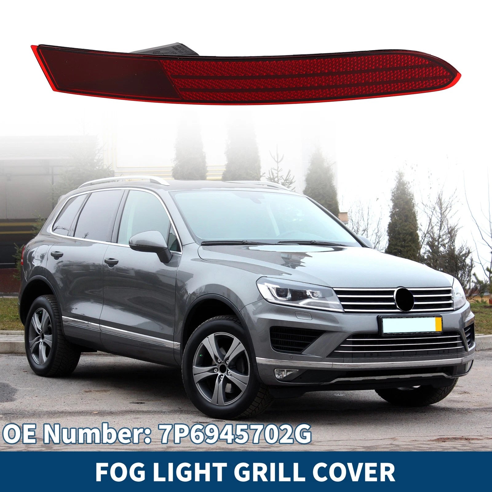Rear Right Tail Light Shell Replacement for Volkswagen Touareg (2011–2018)