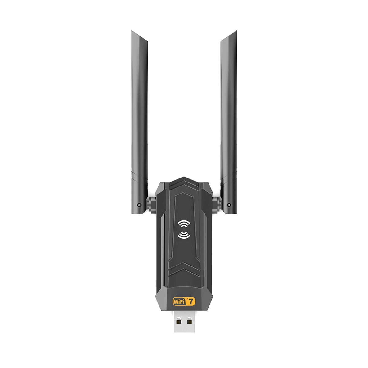 Tri-Band WiFi 7 USB 3.0 Wireless Adapter 6500Mbps for Windows 11 Laptop