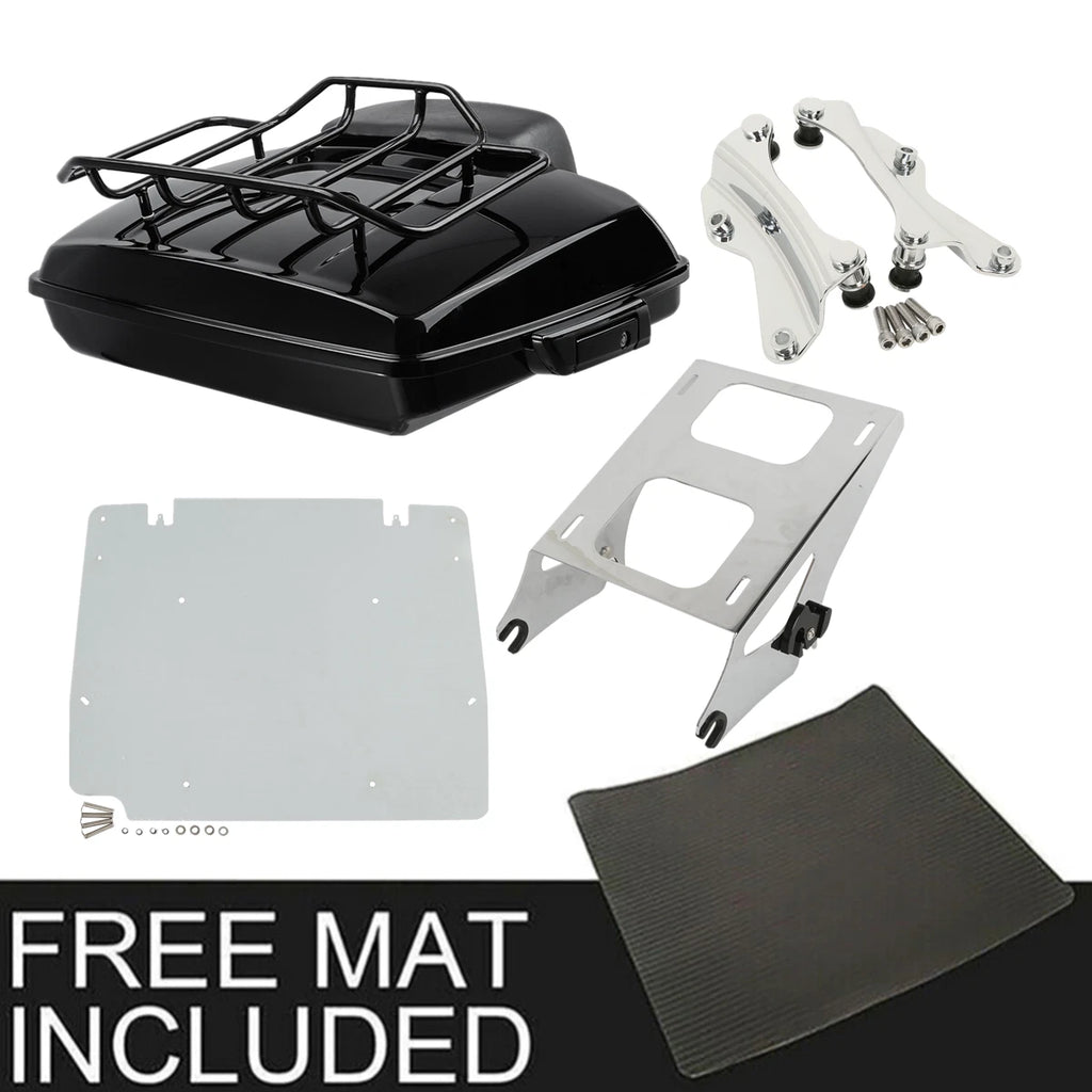 Razor Trunk Mount Rack Base Plate Docking Kit for Harley Touring Glide (2014–2026)