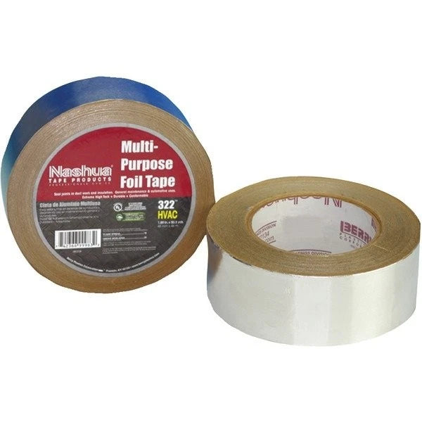 HVAC Foil Tape 1.89 In. x 50 Yards for Multi-Purpose Use