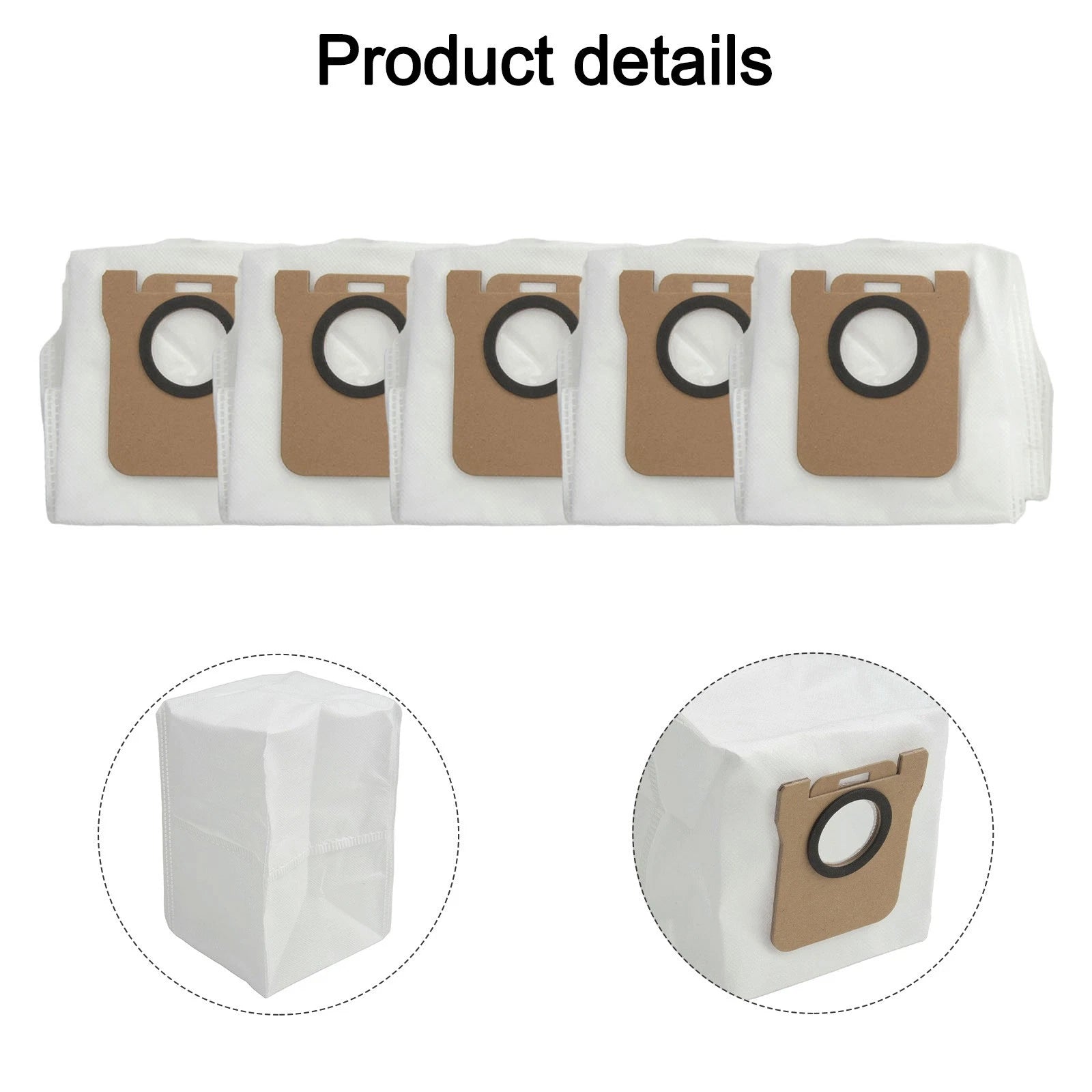 Replacement Dust Bags for Mova E30 (Pack of 5)