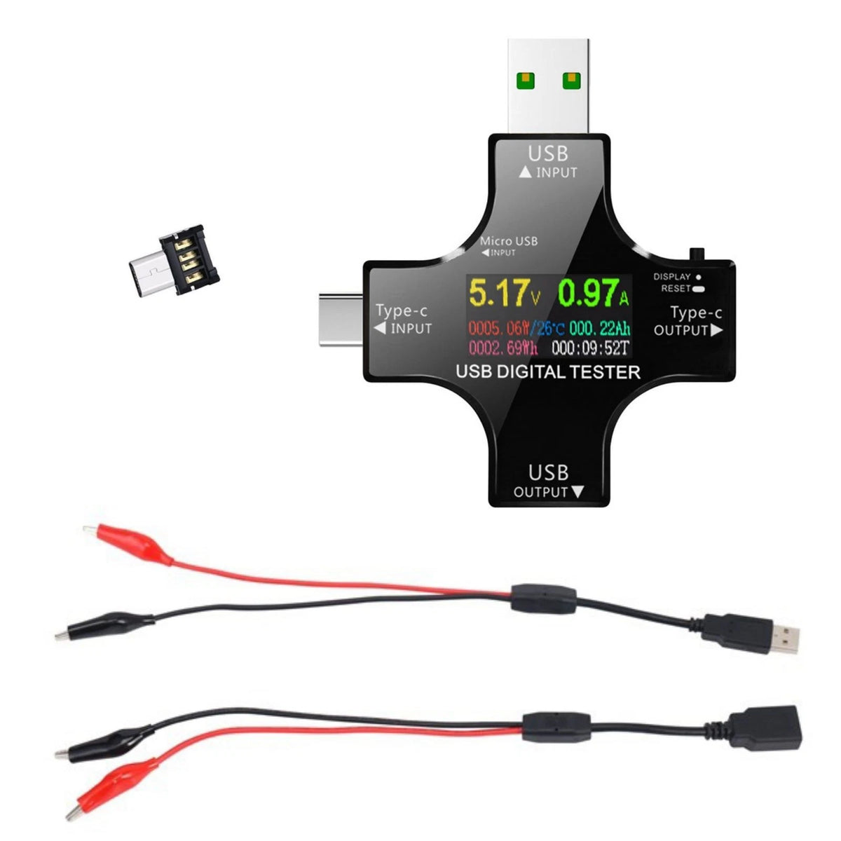 USB Power Meter Tester (32V Max)