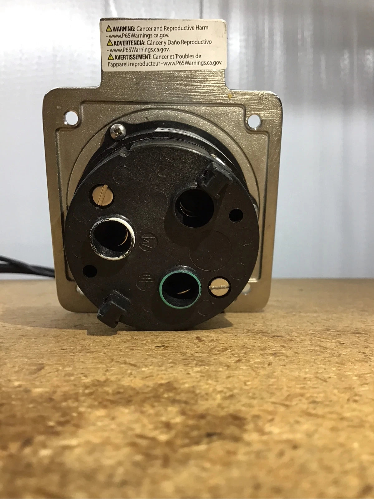 50 Amp 125V Marinco 6371EL Shore Power Inlet for Marinco (Used)
