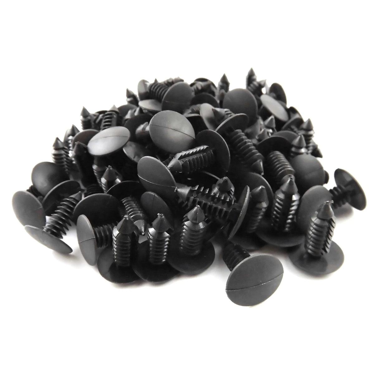 100Pcs Plastic Rivets Fasteners for Car Bumper Clips Fender Push Pin