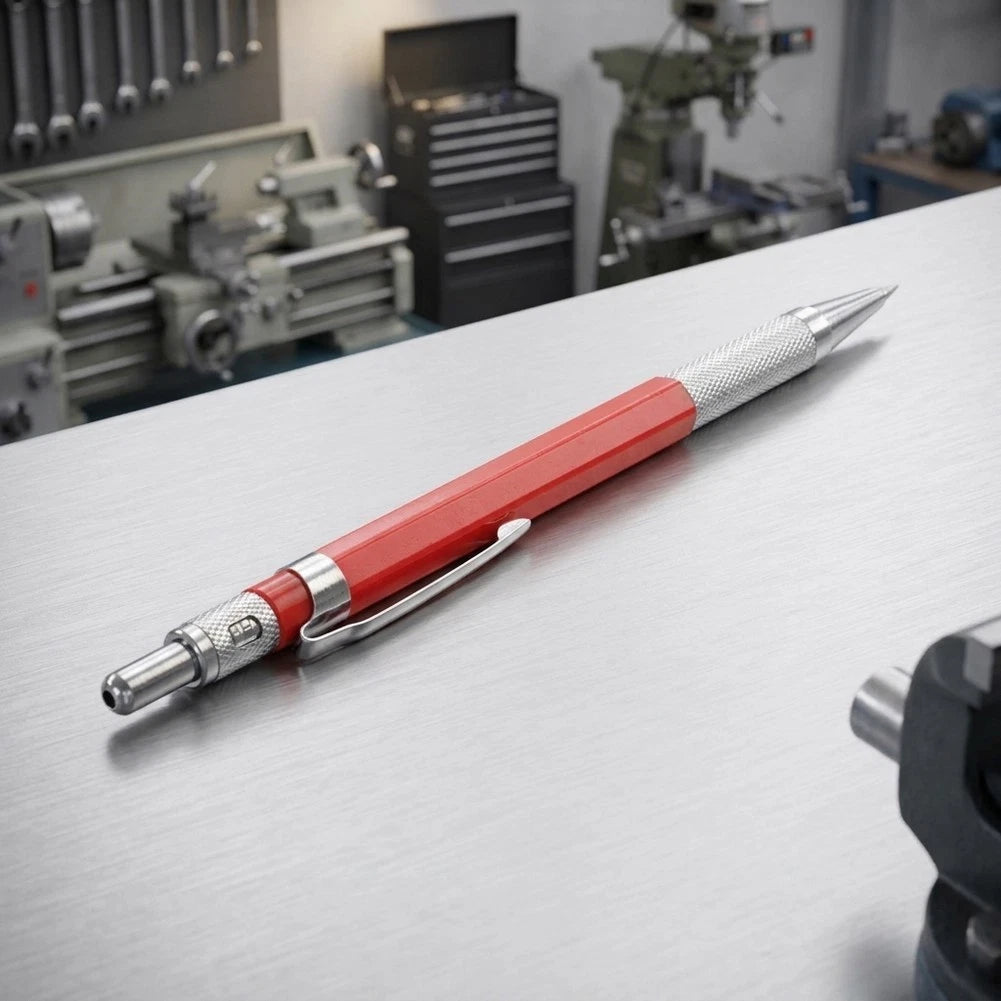 Welders Pencil Marker Pen Refills for (Oily Silver Streak)