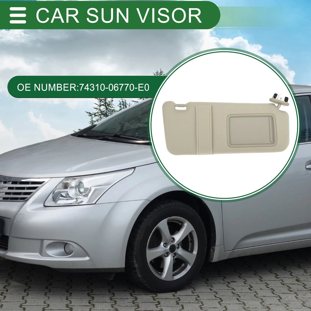 Right Front Sun Visor Replacement for Toyota Camry (2007–2011)