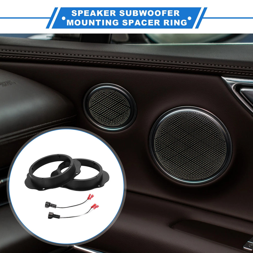 Tweeter Speaker Spacer Ring 2 Set for Ford Explorer 6.5in (2011–2019)