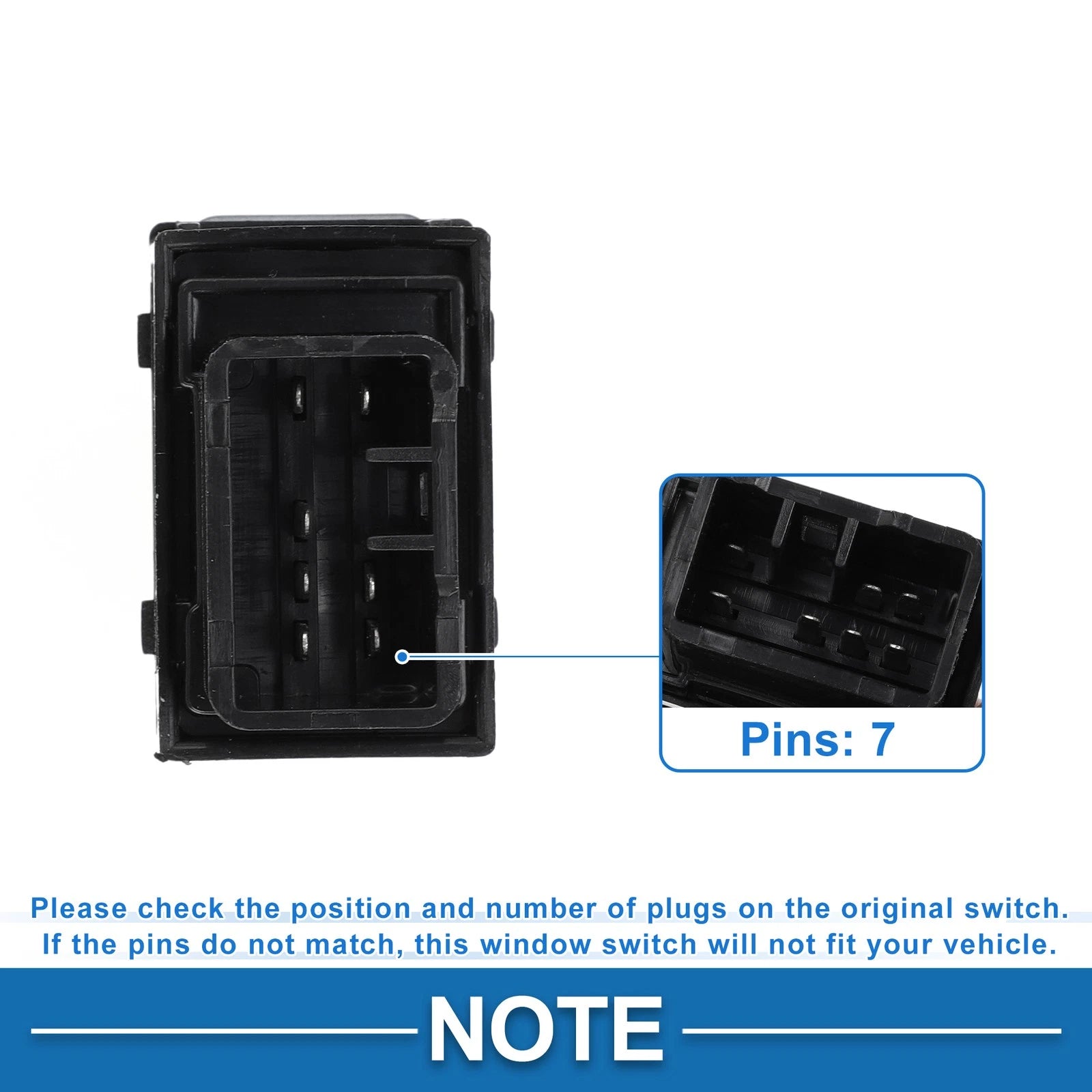 Power Window Switch for Hyundai Santa Fe (2006–2012)