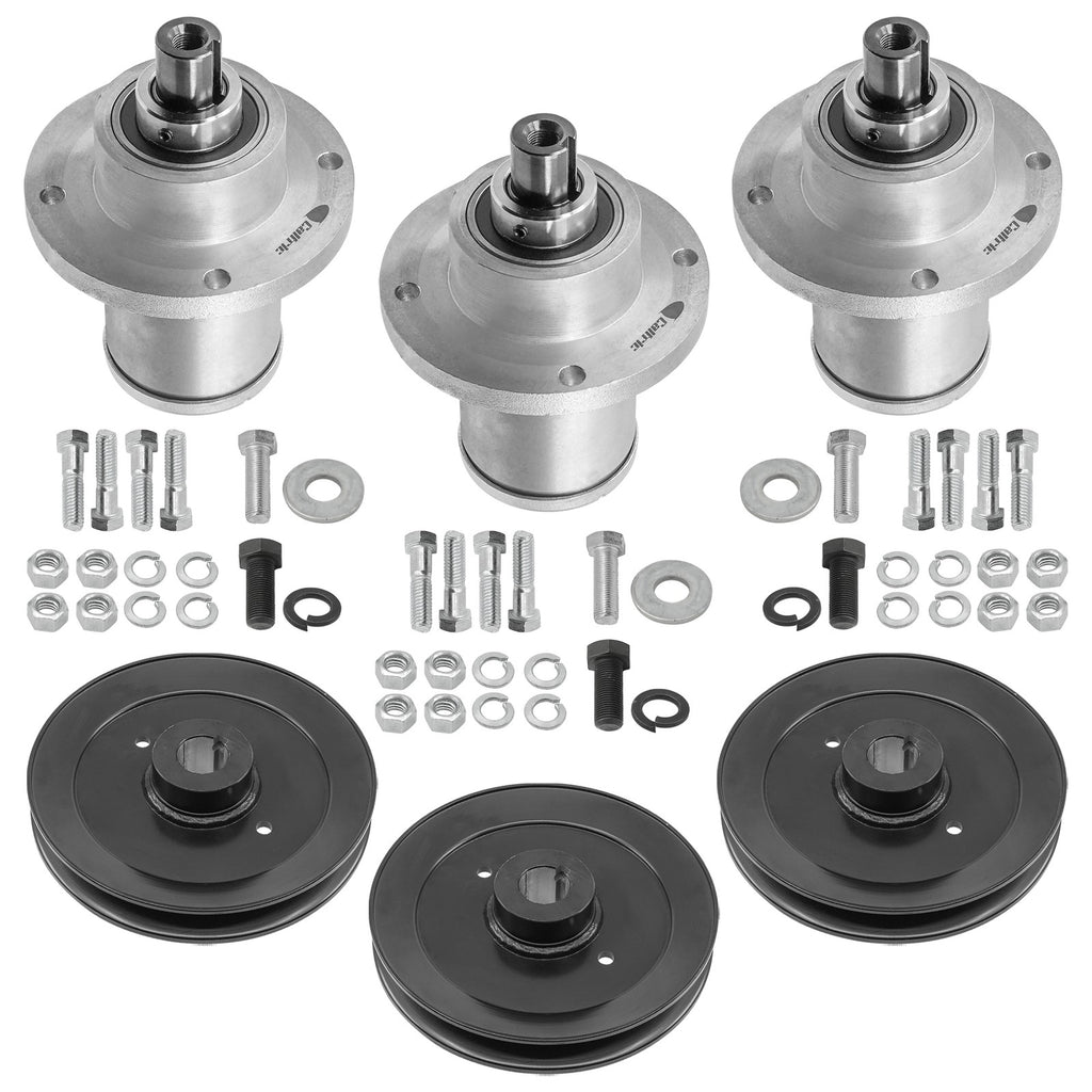Deck Spindle and Pulley Replacement for Bad Boy AOS Diesel (2007–2009)