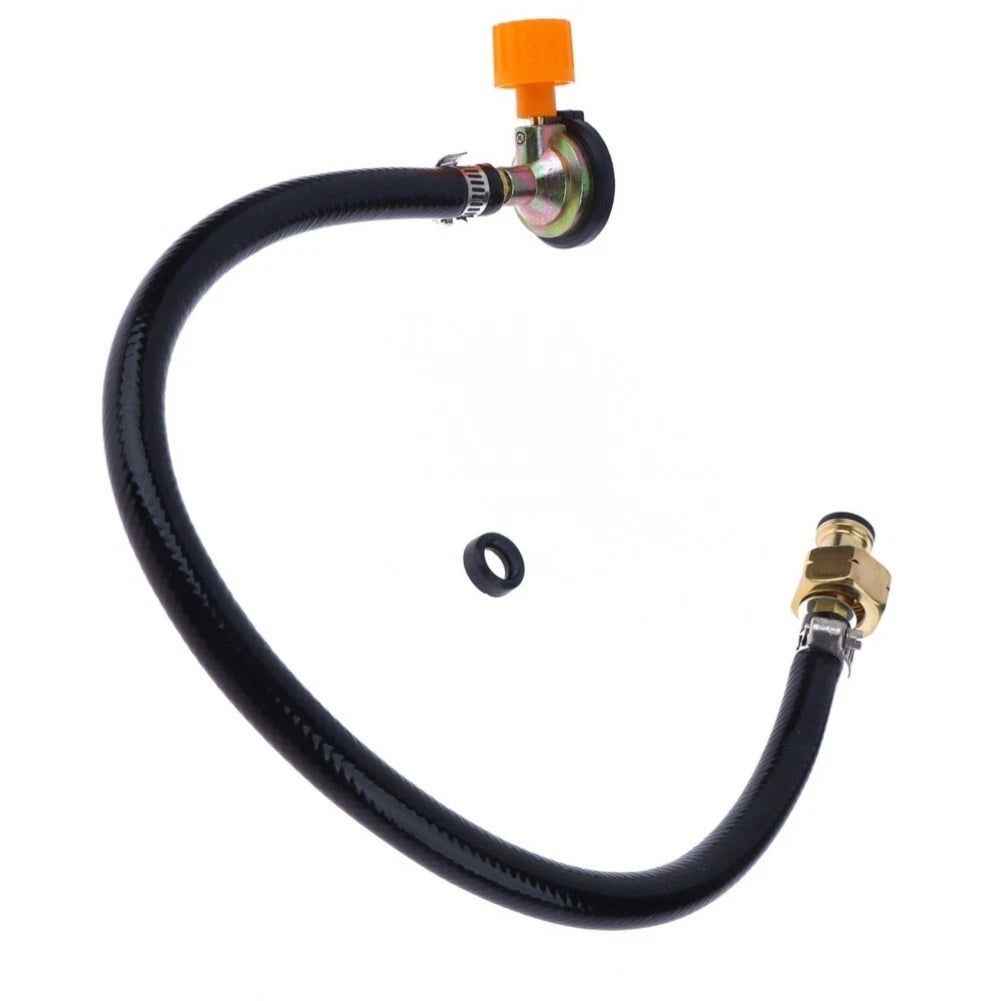 Flexible Rubber Gas Refill Adapter for Cylinder Refilling (50cm)