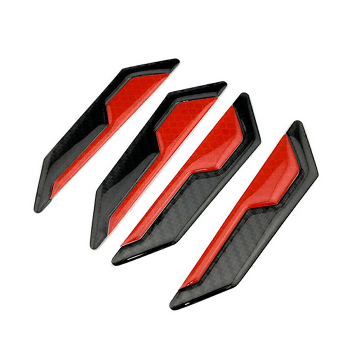 Set of 4 Door Edge Scratch Protector Strips for Universal Vehicles