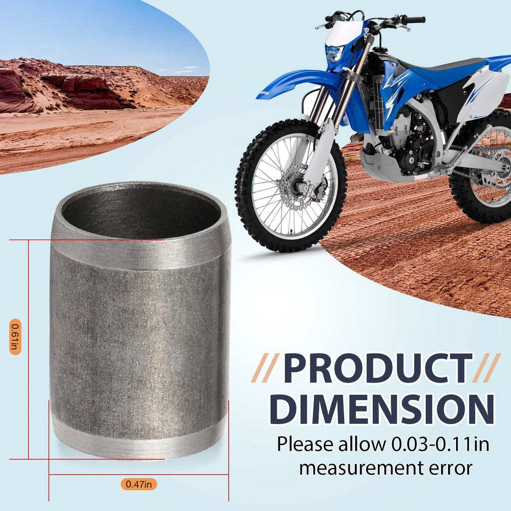 2Pcs Cylinder Dowel Pin for Yamaha WR250F YZ250F YZ450F WR450F YZF600R
