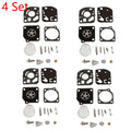 Set of 4 Carburetor Repair Kits for Zama C1Q C1U RB-47 (WeedEater)