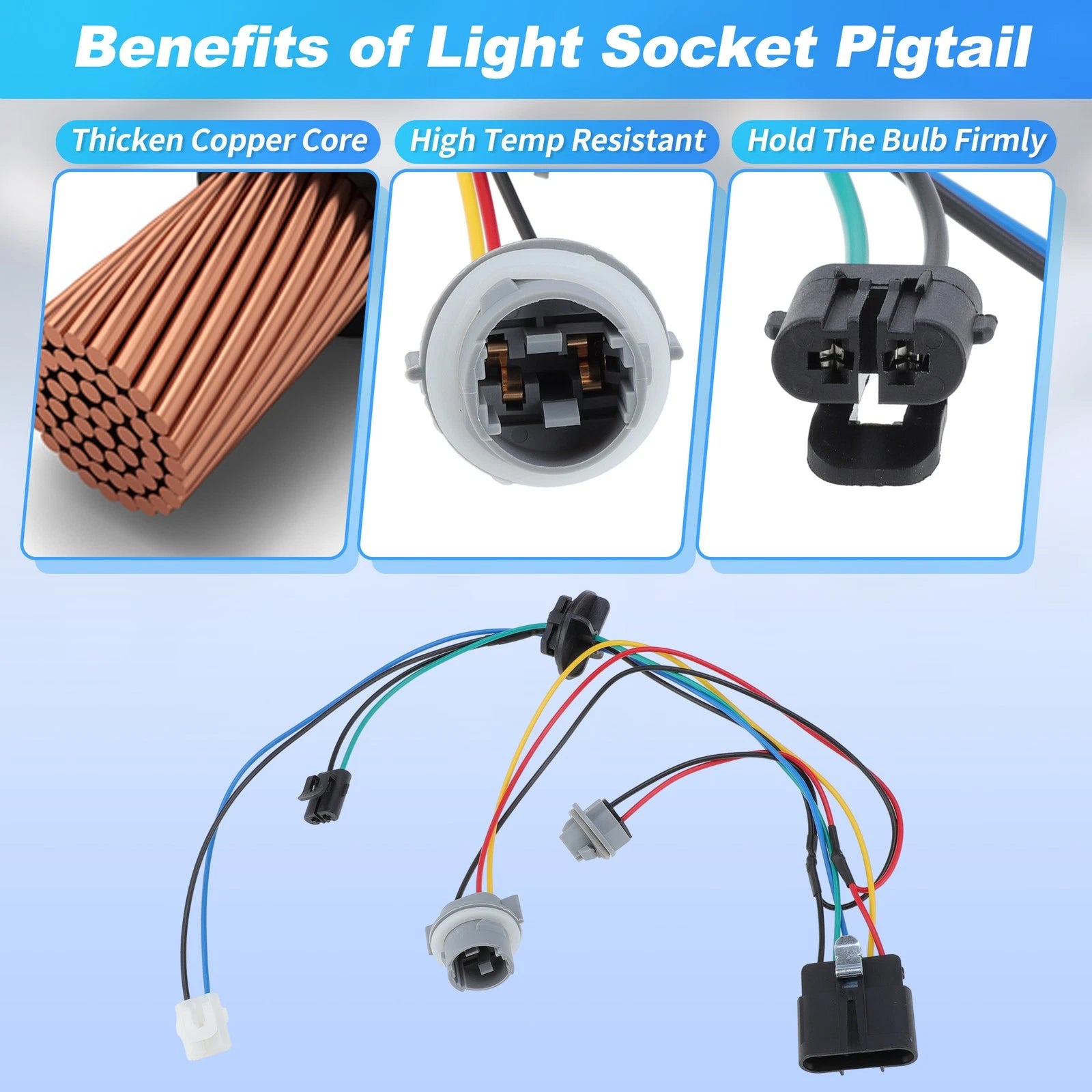 Headlight Bulb Wiring Harness for Chevrolet Impala (2006–2013) 25842432