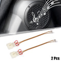 2pcs Speaker Connector Wire Harness Adapter for Mazda and Lincoln (Years)