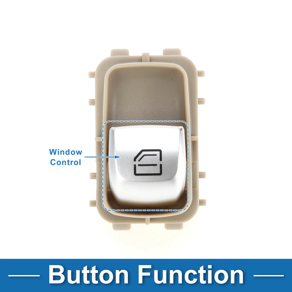 Power Window Switch for Mercedes-Benz E200 E250 E300 (2010–2016)