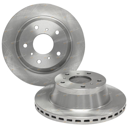 2 Front Disc Rotors + Brake Pads for Toyota Lexcen VR VS (1992–1997)