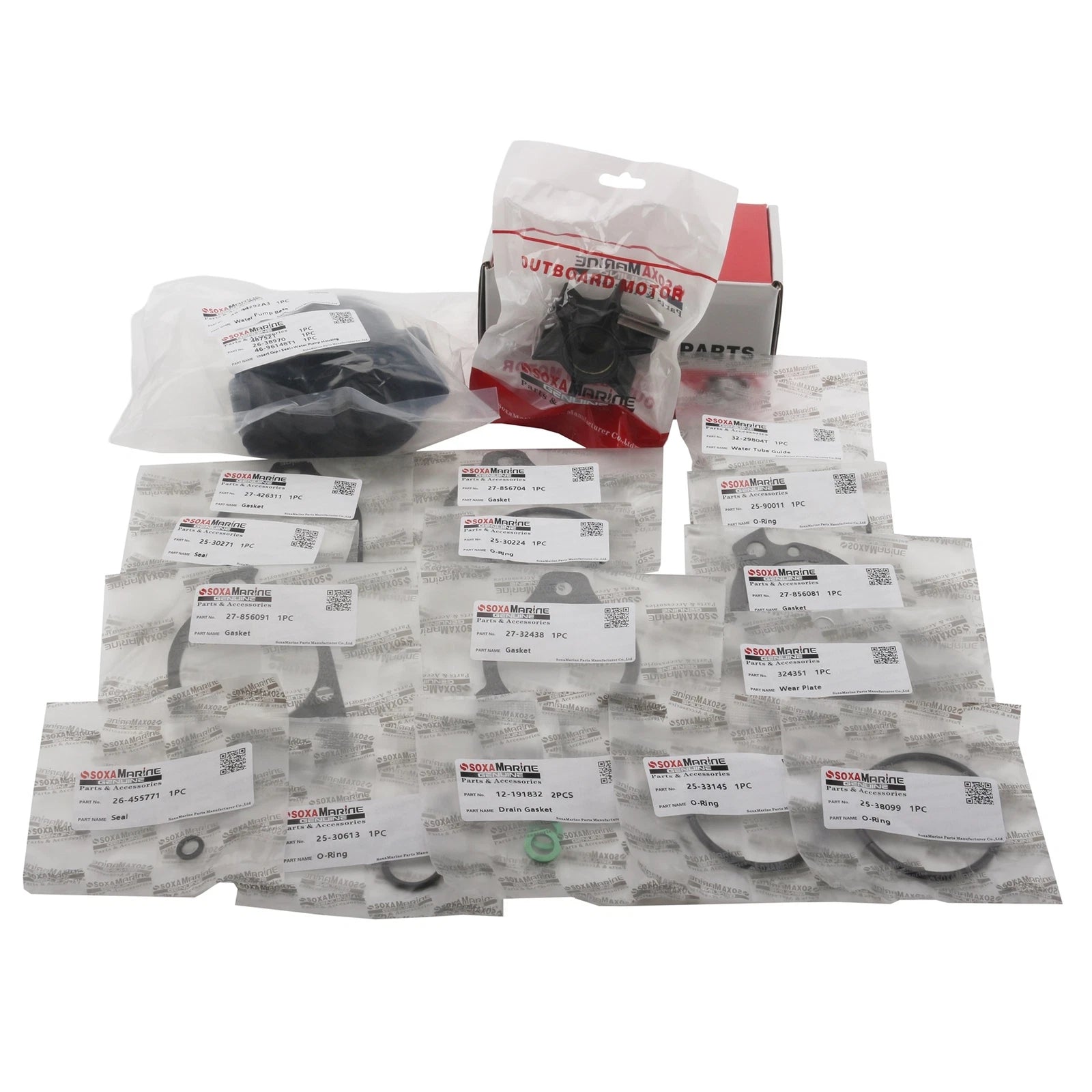 Sea Water Pump Rebuild Service Kit for Mercury MerCruiser (1990–2023)