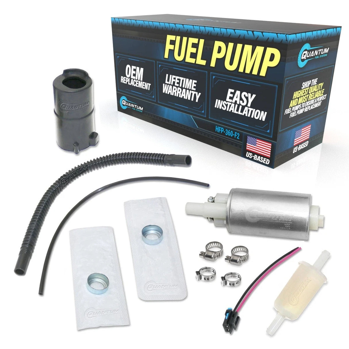 Electric Fuel Pump + Filter + Strainer for Ducati SuperSport (1991–1998)