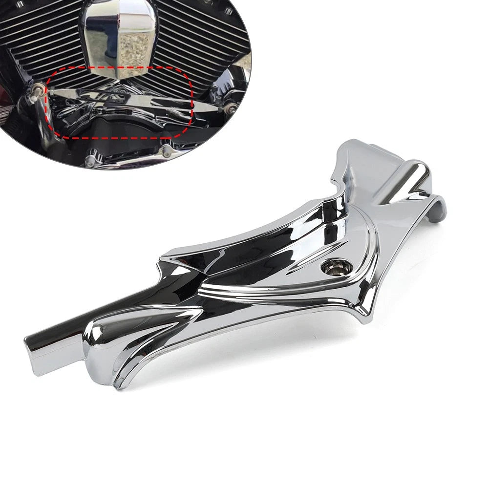 Chrome Cylinder Base Side Cover for Harley Touring Electra Glide Road King (2007–2016)