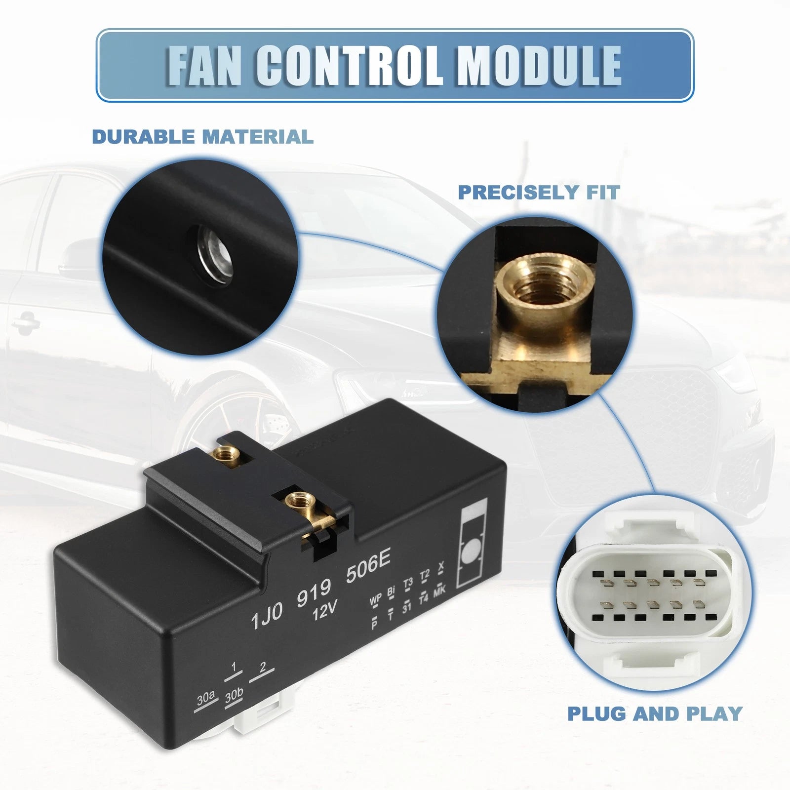 Radiator Fan Control Module for Audi A4 Quattro Audi TT (2000–2006)