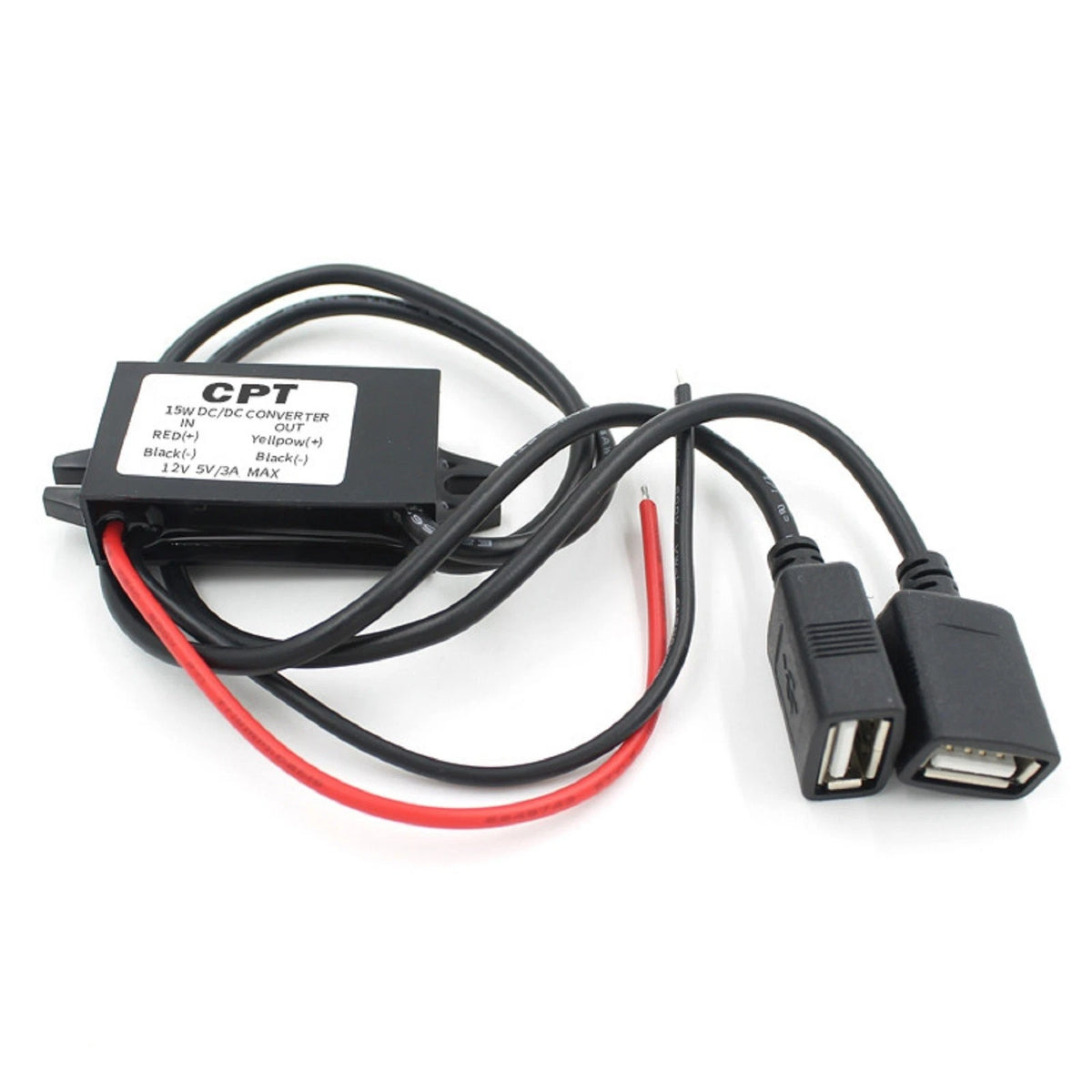 DC-DC Step Down Buck Converter 12V to 5V 3A 15W Power Supply Module