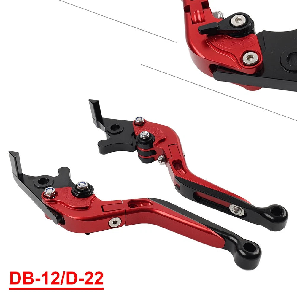 CNC Folding Extendable Brake Clutch Levers for Ducati Monster (620–796)