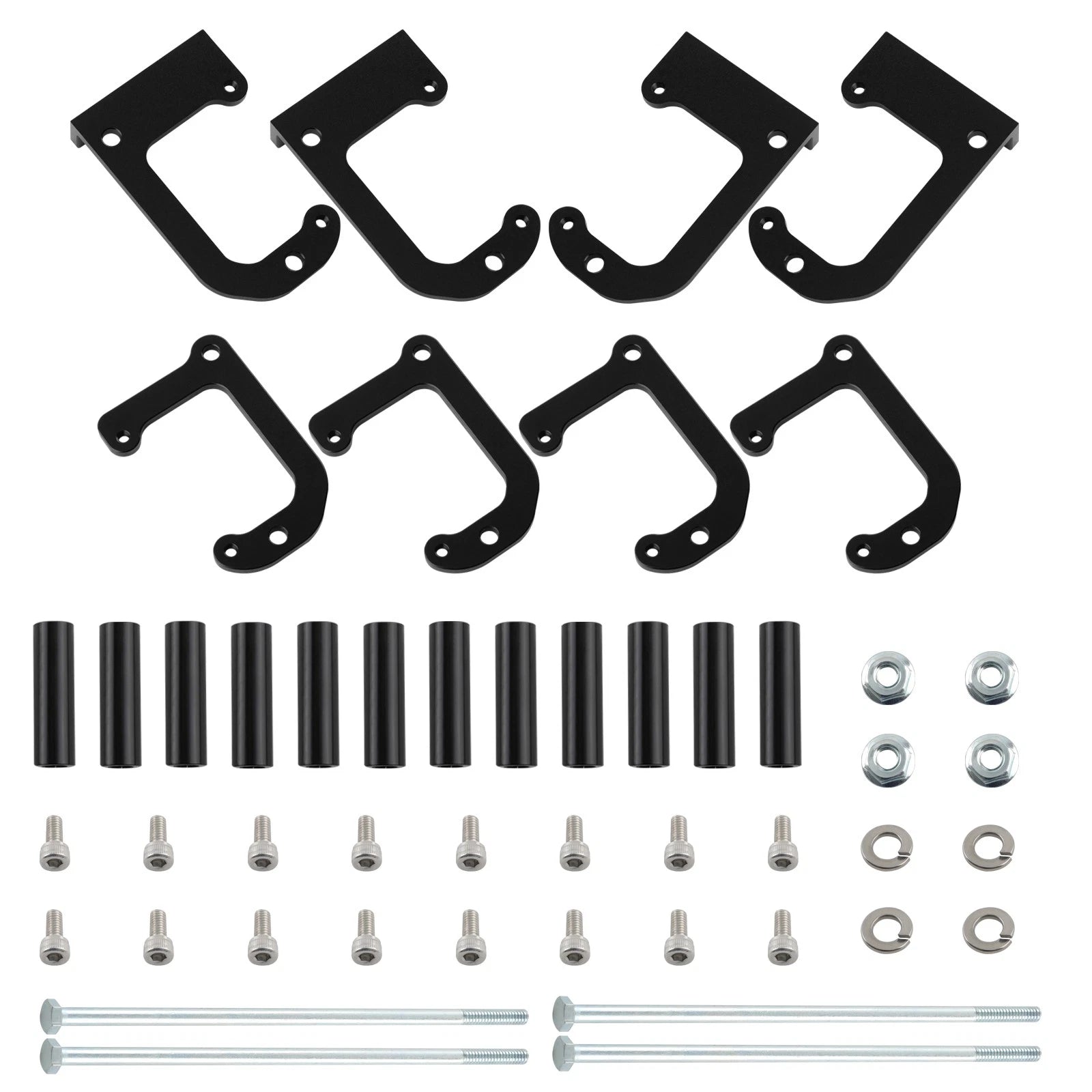 Remote Mount Coil Relocation Brackets Kit for Chevy LS LQ4 (2000–2006) 551562