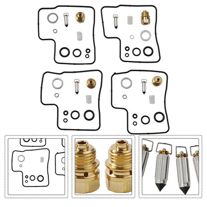 Carburetor Rebuild Kits for Honda Motorcycles (Pack of 4)