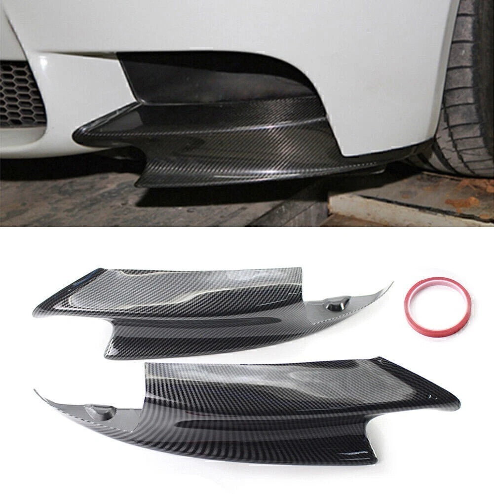 Carbon Fiber Front Bumper Splitters Lip Kit for BMW E92 M3 (2008–2013)
