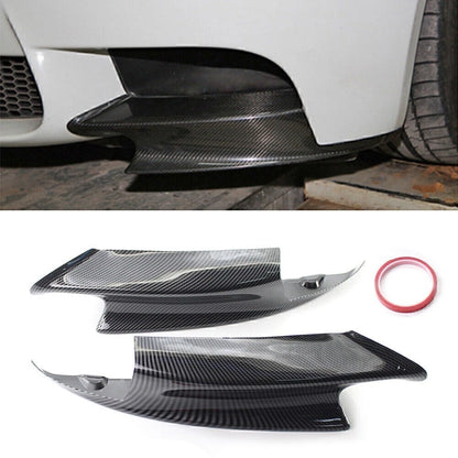Carbon Fiber Front Bumper Splitters Lip Kit for BMW E92 M3 (2008–2013)