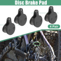 Disc Brake Pads Semi Metal Replacement 4 Pair for Tektro IOX Novela Lyra (—)