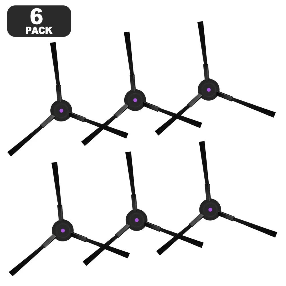 Set of 6 Side Brush Replacements for Cecotec Conga X70 (2017–2023)