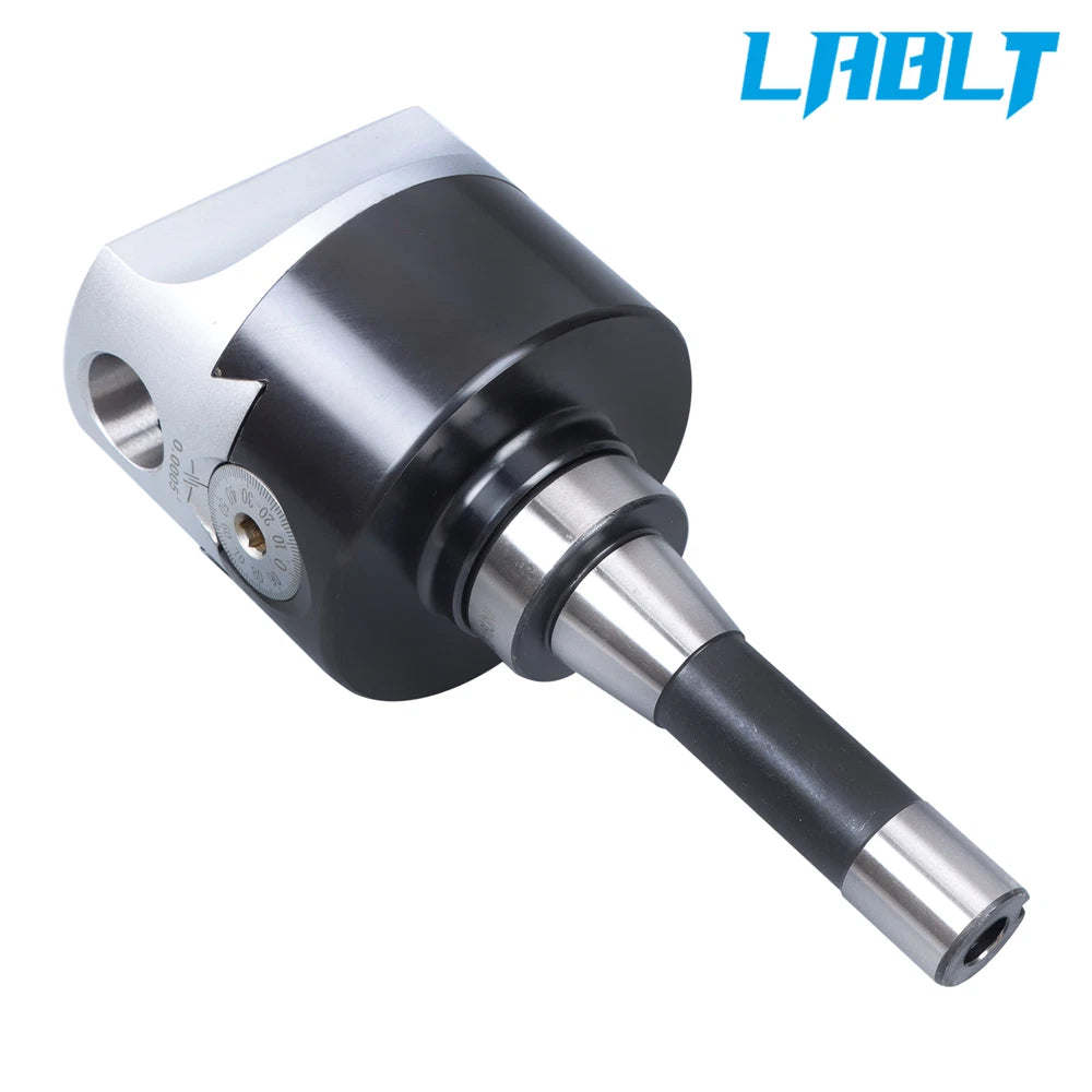 4-Inch Precision Adjustable Boring Head with R8 Shank (LABLT)