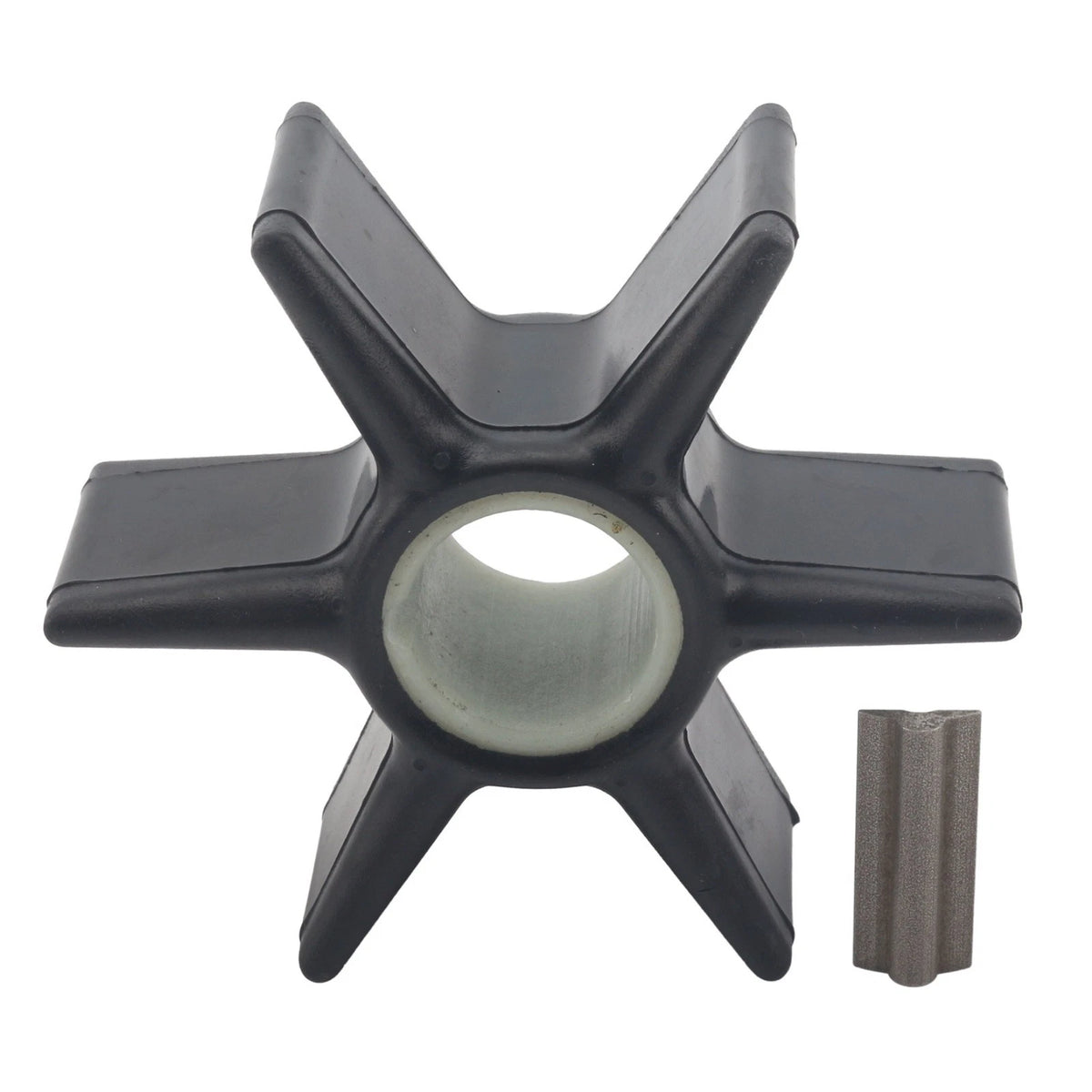 Water Pump Impeller & Key for Mercury Outboard 2 Stroke (65-220 HP)