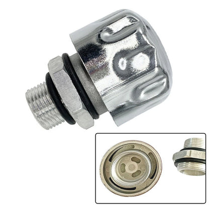 2 Piece Breather Cap with NPT Threads for Gear Oil Tank Filter Applications